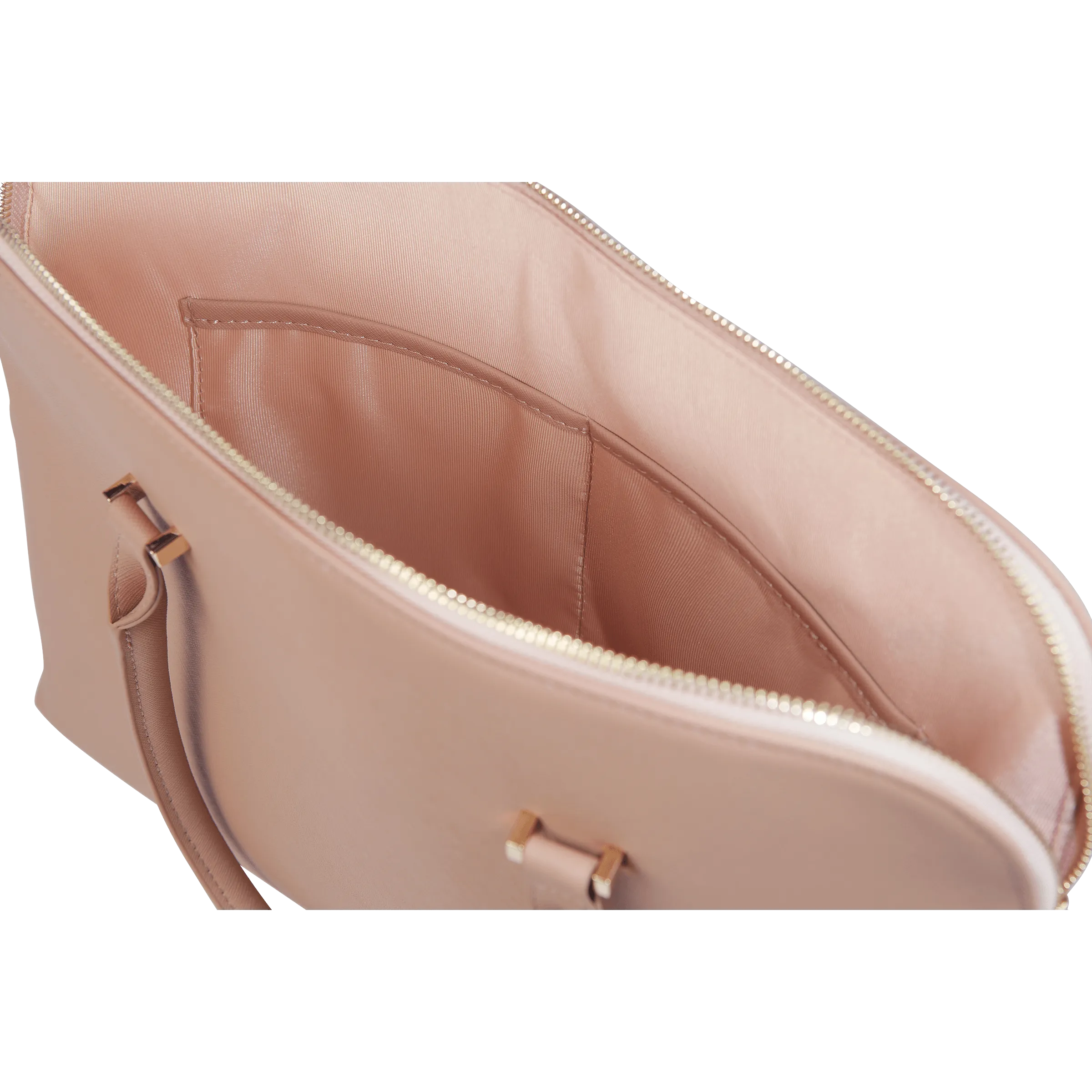 Nude - Saffiano Laptop Bag