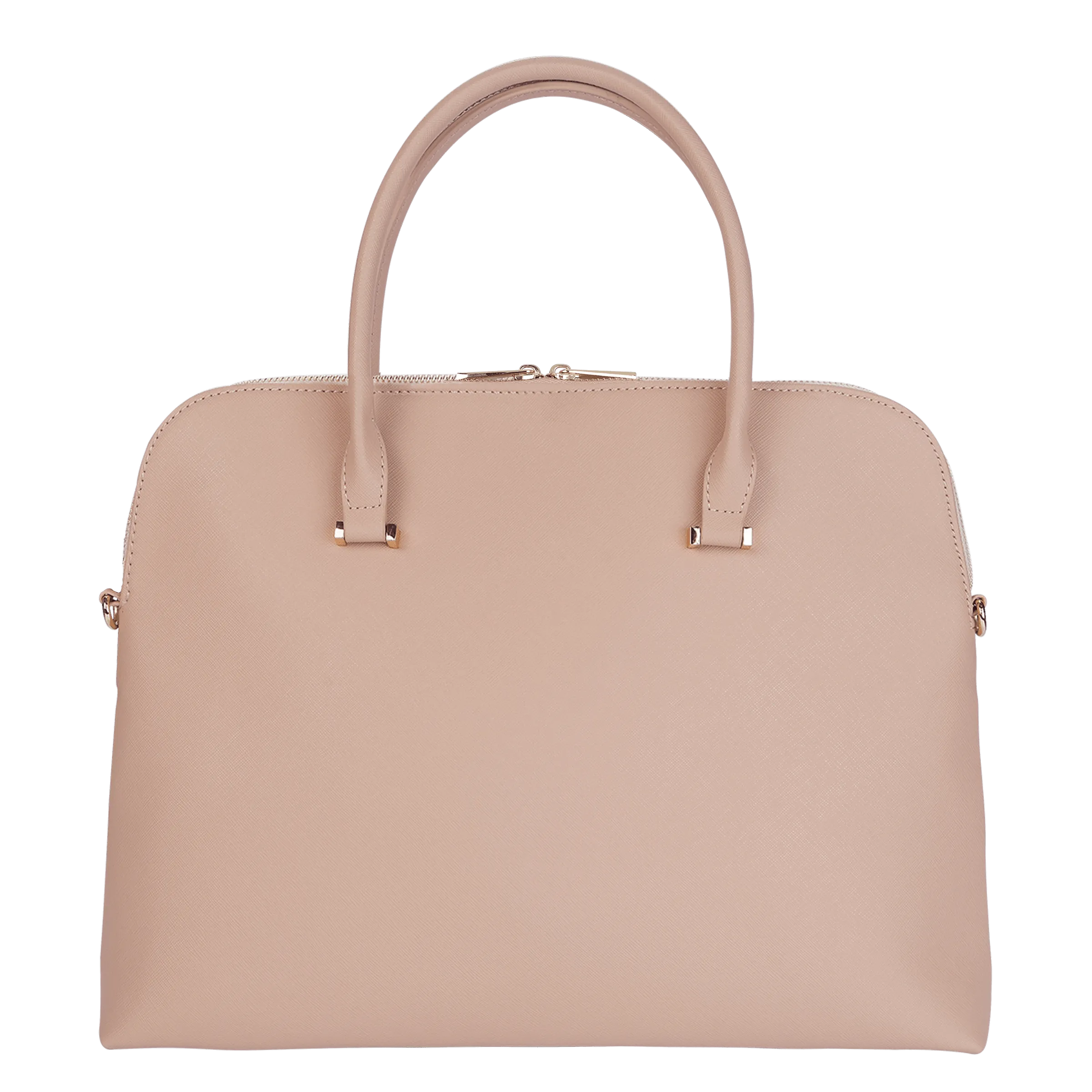 Nude - Saffiano Laptop Bag