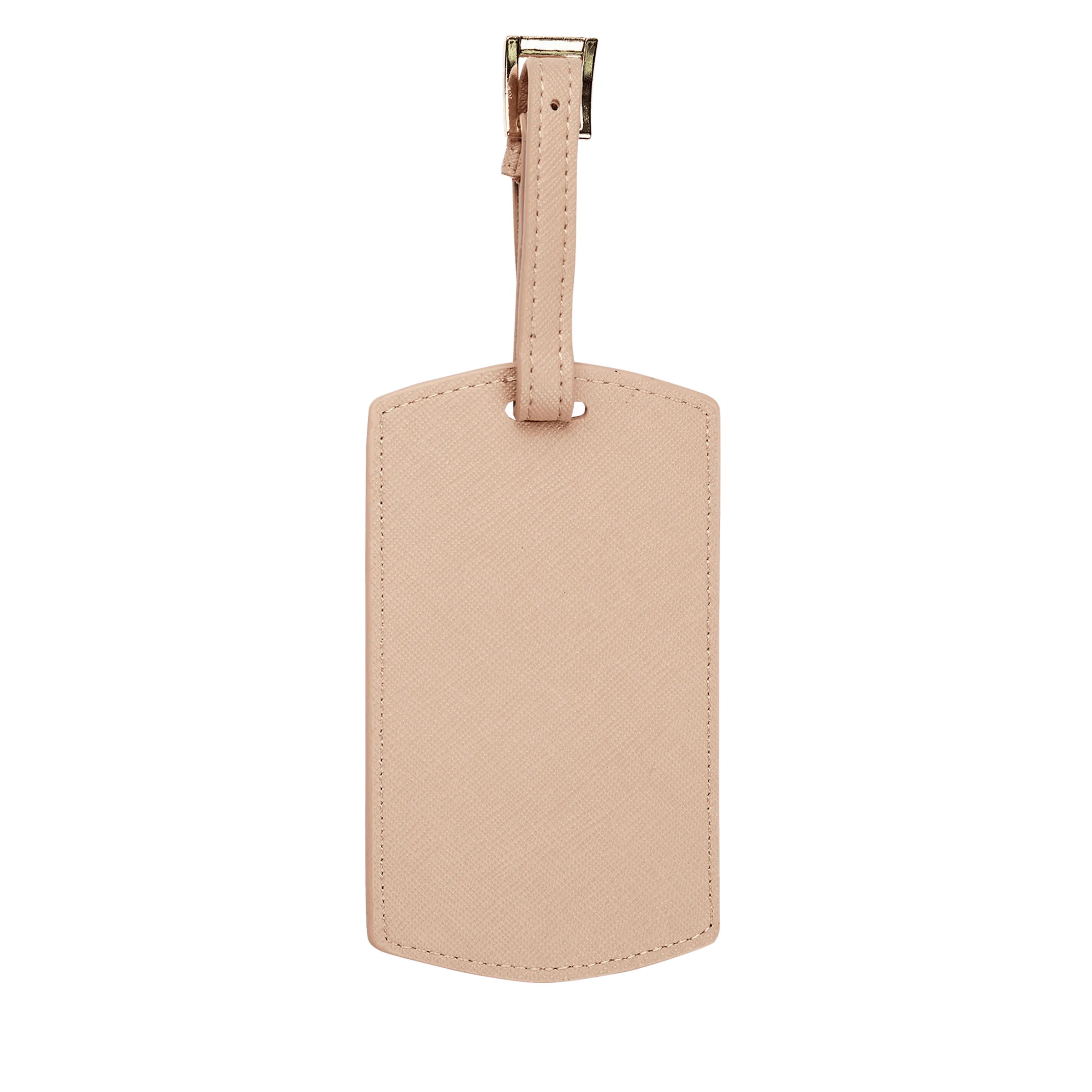 Nude - Saffiano Luggage Tag