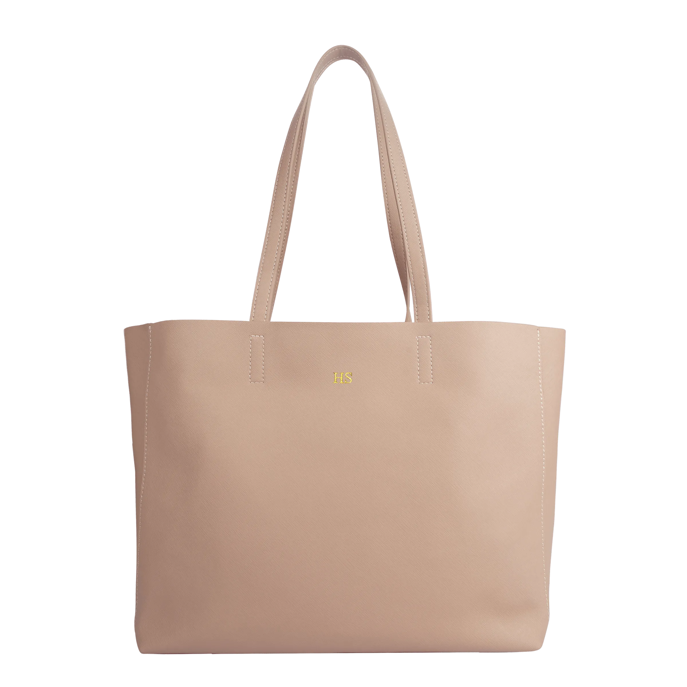 Nude - Saffiano Tote Bag