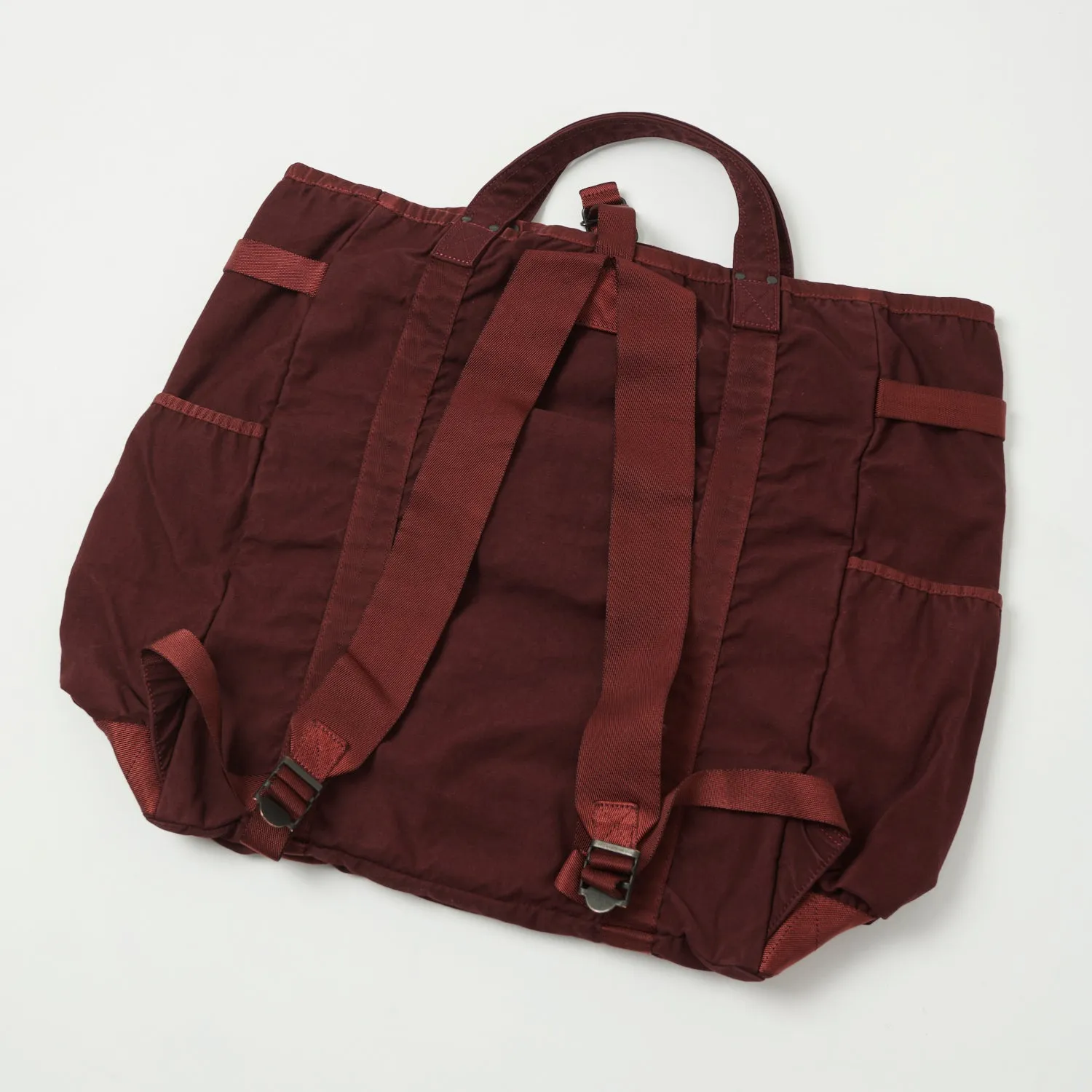 Porter-Yoshida & Co. Crag 2-Way Ruck Sack - Burgundy