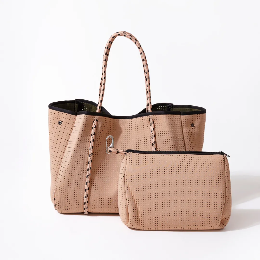 POUCH   EVERYDAY TOTE - TAN