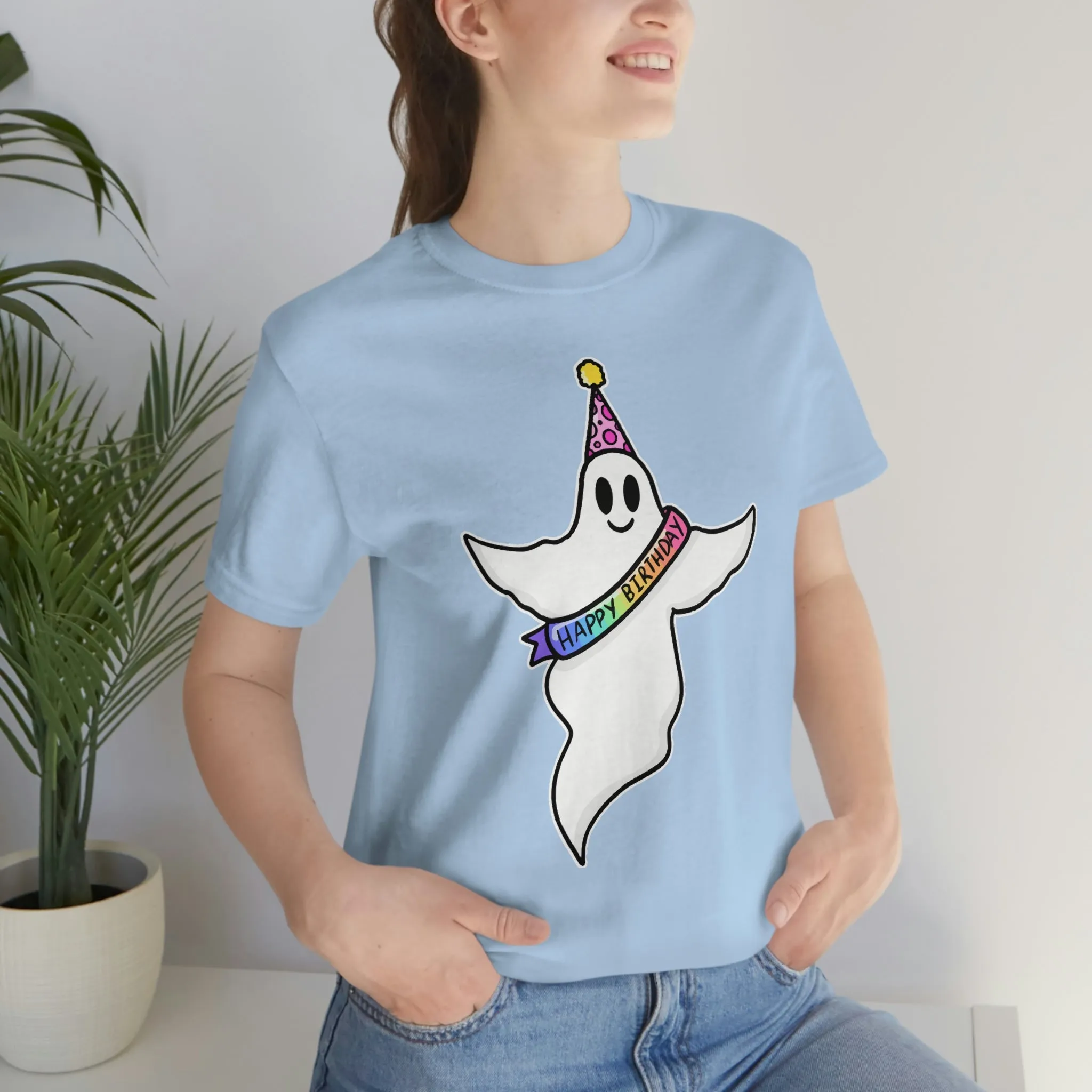 "Ghostie Party Birthday" Tee - Unisex Shirt