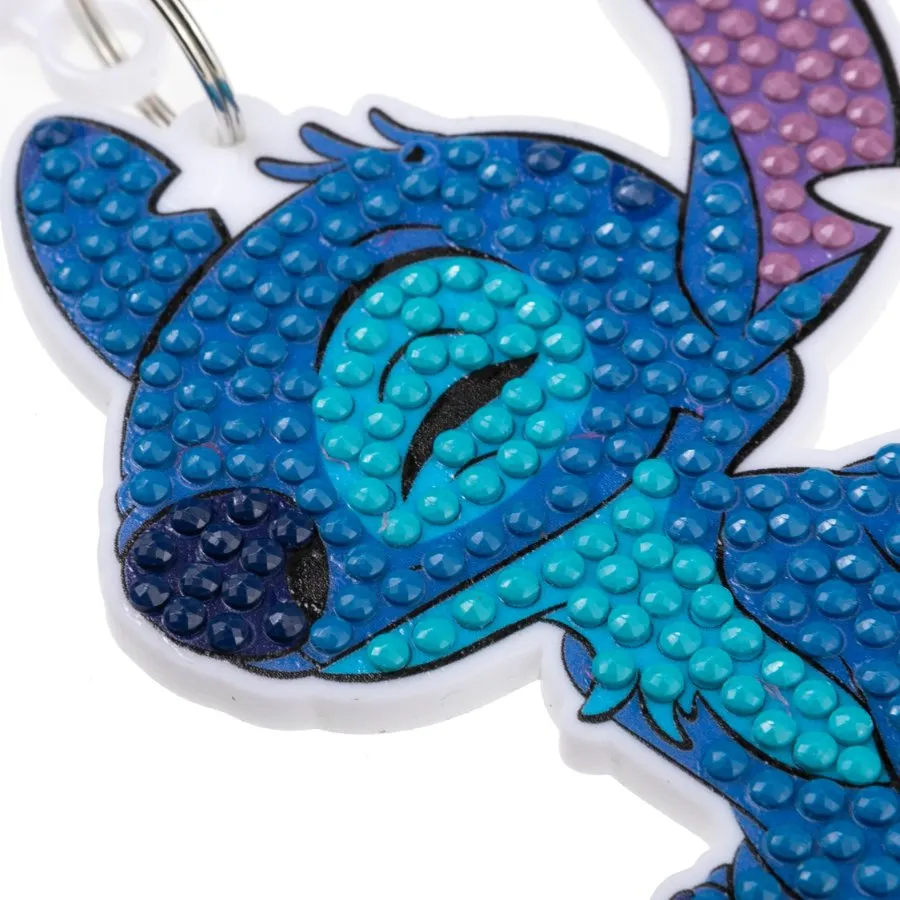 "Stitch" Crystal Art Bag Charm Kit Disney