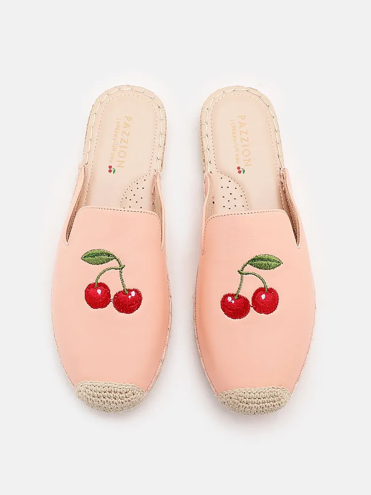 [SALE]Cherry-ish You Slip On Mules