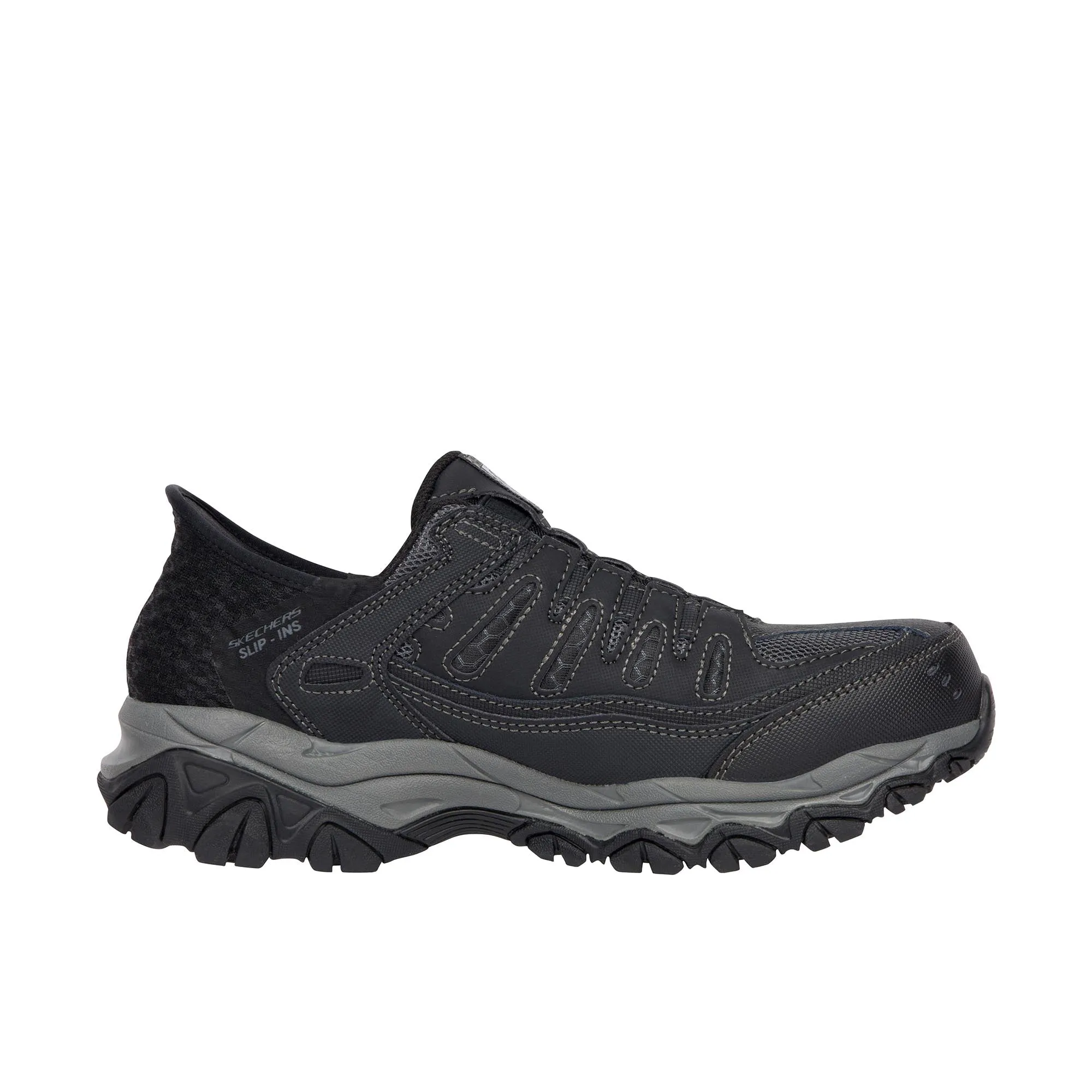 Skechers Slip Ins - Cankton - Faison Steel Toe Black