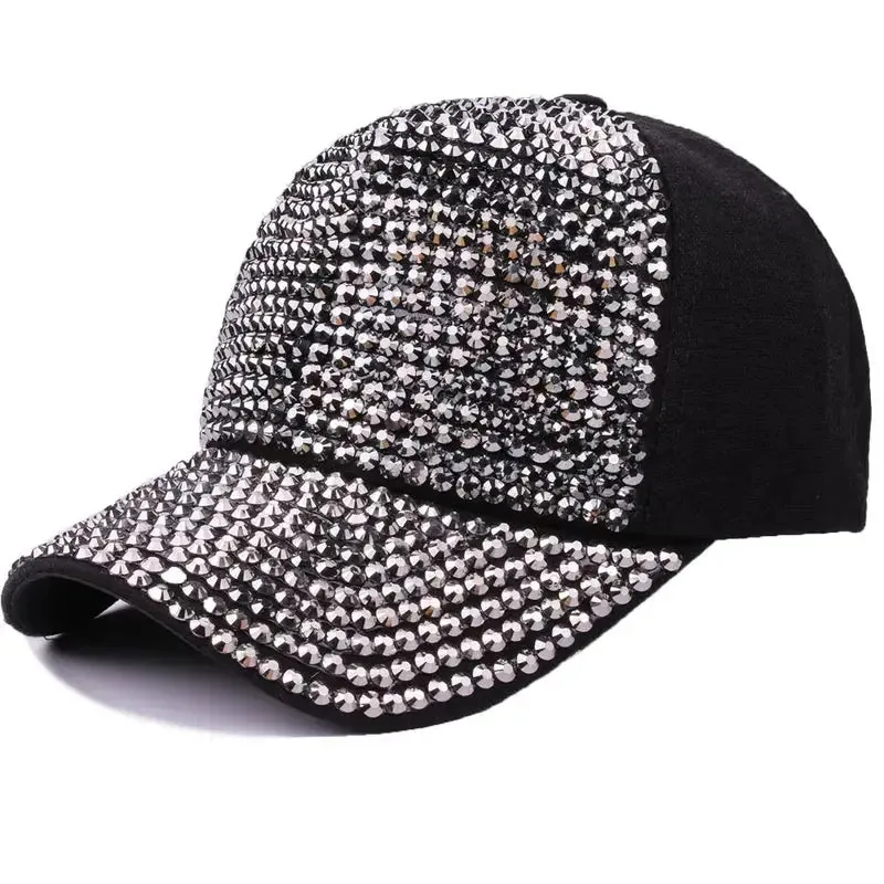 Sparkle Rhinestone Baseball Cap