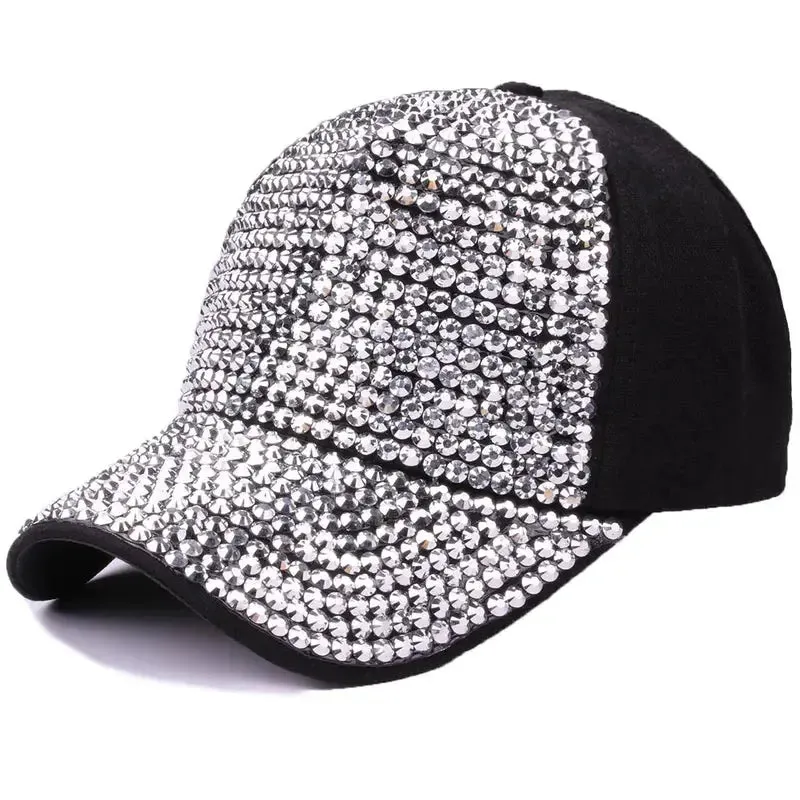 Sparkle Rhinestone Baseball Cap