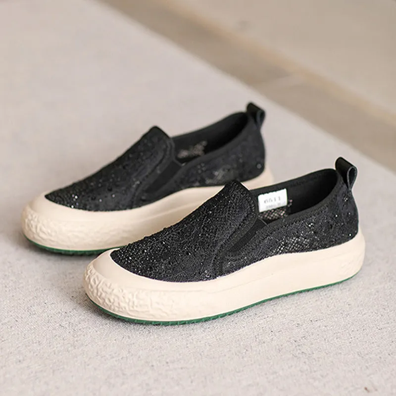 Women Summer Breathable Casual Flats Shoes