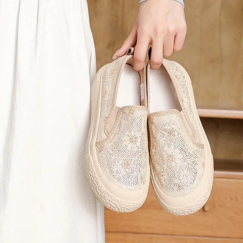 Women Summer Breathable Casual Flats Shoes