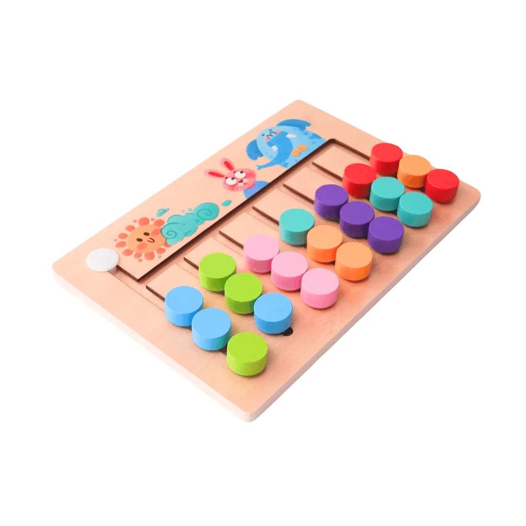 Wooden Mobile 7 Colour match Toy for kids Age 3 